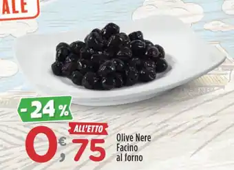 Crai Olive Nere Facino al forno offerta