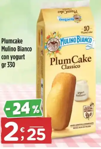 Crai Plumcake Mulino Bianco con yogurt gr 330 offerta