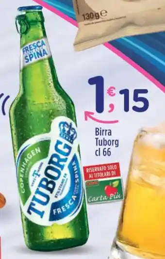 Crai Birra Tuborg cl 66 offerta