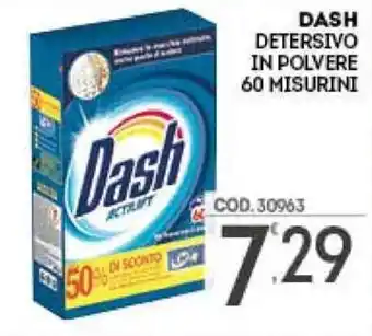 Eurocash Dash Detersivo in Polvere 60 misurini offerta