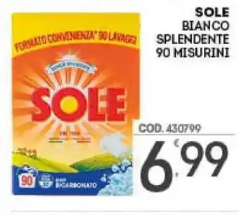Eurocash Sole Bianco Splendente 90 misurini offerta