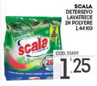 Eurocash Scala Detersivo Lavatrice in Polvere 1,44kg offerta