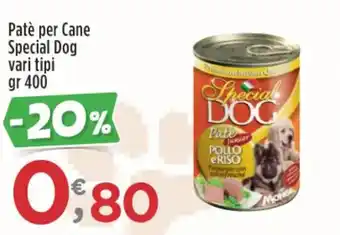 Crai Patè per Cane Special Dog vari tipi gr 400 offerta
