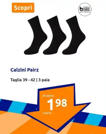 Action Calzini Pairz offerta