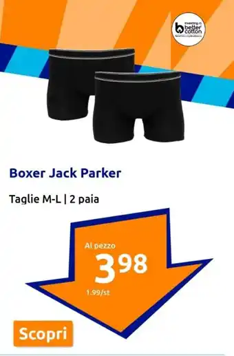 Action Boxer Jack Parker offerta