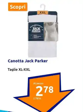 Action Canotta Jack Parker offerta