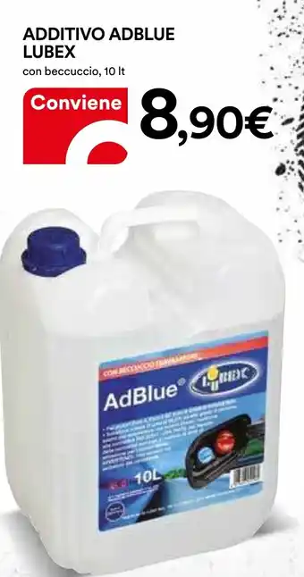 Ipercoop ADDITIVO ADBLUE LUBEX con beccuccio, 10 It offerta