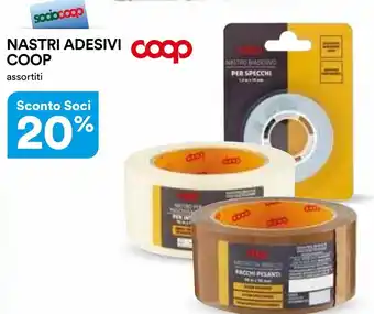 NASTRI ADESIVI COOP assortiti