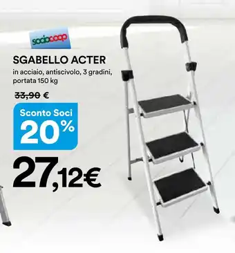 Ipercoop SGABELLO ACTER offerta
