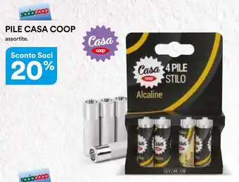 Ipercoop PILE CASA COOP offerta