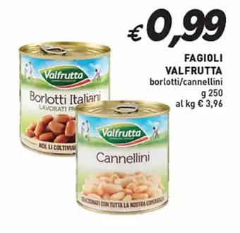 Coal FAGIOLI VALFRUTTA borlotti/cannellini g 250 offerta