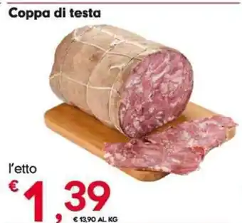 Eurospar Coppa di testa offerta