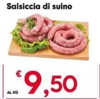 Eurospar Salsiccia di suino offerta