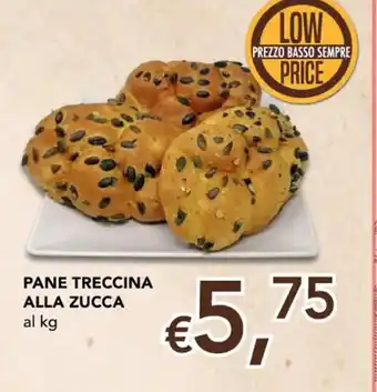 Migross Superstore PANE TRECCINA ALLA ZUCCA offerta