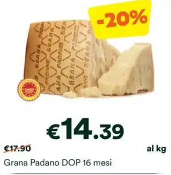 Unes Grana Padano DOP 16 mesi offerta