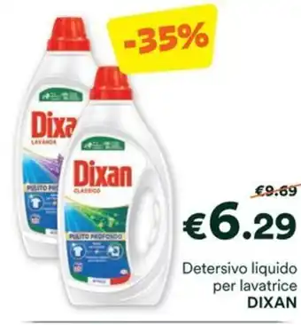 Unes Detersivo liquido per lavatrice DIXAN offerta