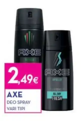 Proshop AXE DEO SPRAY VARI TIPI offerta