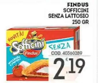 Eurocash Findus Sofficini Senza Lattosio 250 gr offerta