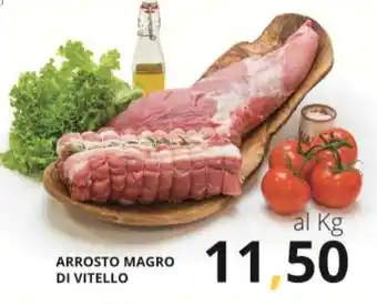 Supermercati Visotto ARROSTO MAGRO DI VITELLO offerta