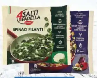 Supermercati Visotto CONTORNI 4 SALTI IN PADELLA FINDUS assortiti 450 g offerta