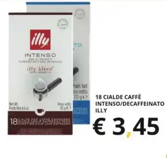 18 CIALDE CAFFÈ INTENSO/DECAFFEINATO ILLY