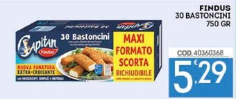 Eurocash Findus 30 Bastoncini 750 gr offerta