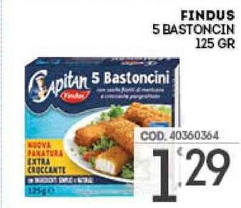 Eurocash Findus 5 Bastoncini 125 gr offerta