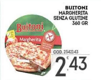 Eurocash Buitoni Margherita Senza Glutine 360 gr offerta