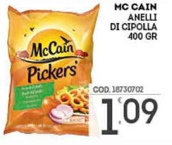 Eurocash Mc Cain Anelli Di Cipolla 400 gr offerta