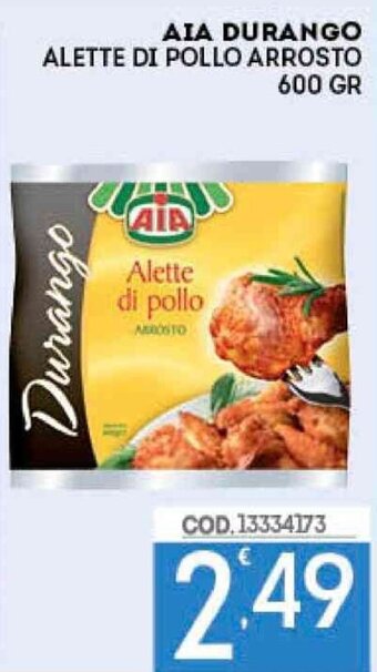 Eurocash AIA Durango Alette Di Pollo Arrosto 600 gr offerta