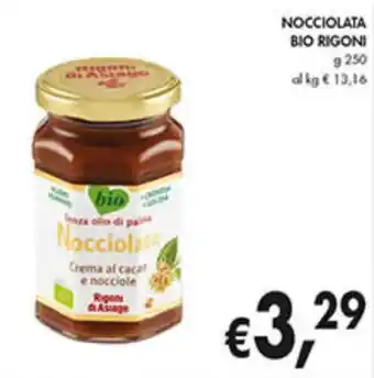 Coal NOCCIOLATA BIO RIGONI G 250 offerta