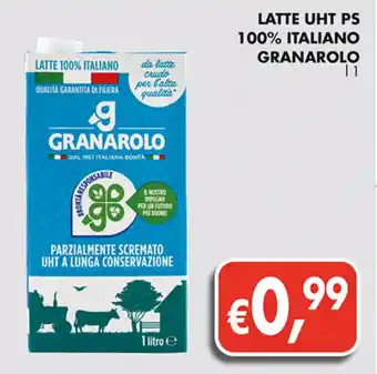 Coal LATTE UHT PS 100% ITALIANO GRANAROLO L 1 offerta