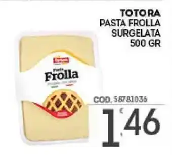 Totora Pasta Frolla Surgelata 500 gr