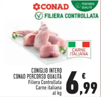 Conad Margherita CONIGLIO INTERO CONAD PERCORSO QUALITÀ offerta