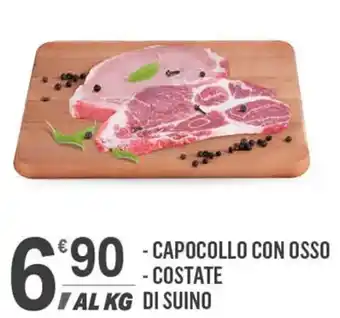 Supermercati Dok - CAPOCOLLO CON OSSO - COSTATE DI SUINO offerta