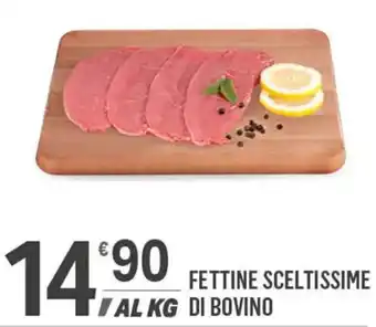 Supermercati Dok FETTINE SCELTISSIME DI BOVINO offerta