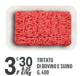 Supermercati Dok TRITATO DI BOVINO E SUINO G.400 offerta