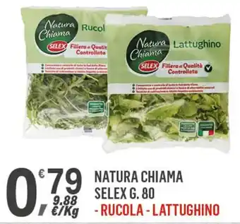 Supermercati Dok NATURA CHIAMA SELEX G. 80 offerta