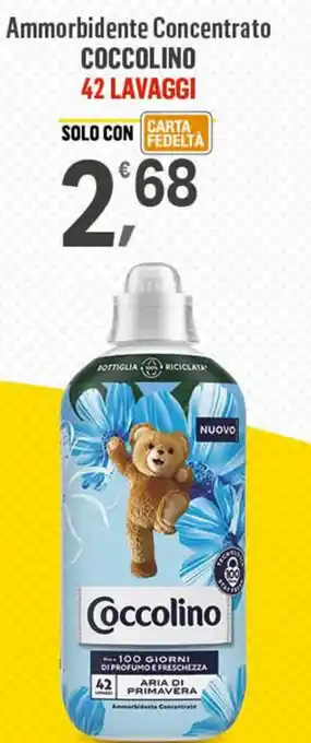 Supermercati Dok Ammorbidente Concentrato COCCOLINO 42 LAVAGGI offerta