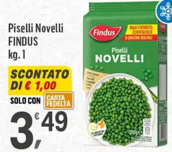 Piselli Novelli FINDUS kg. 1