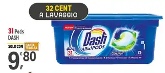 Supermercati Dok 31 Pods DASH offerta