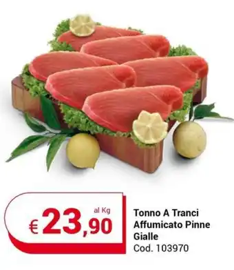 Tonno A Tranci Affumicato Pinne Gialle