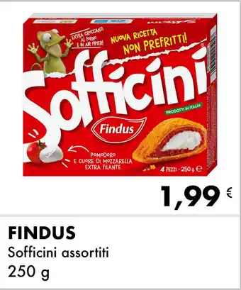 FINDUS Sofficini assortiti 250 g