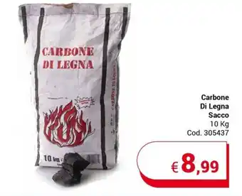 Centro Cash Carbone Di Legna Sacco 10 kg offerta