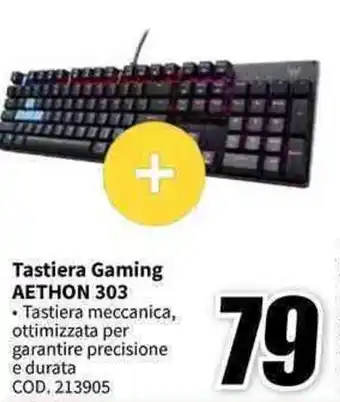 MediaWorld PREDATOR Tastiera Gaming AETHON 303 offerta
