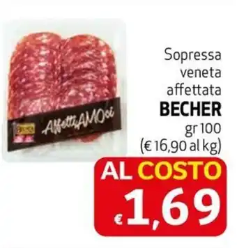 Sopressa veneta affettata BECHER gr 100