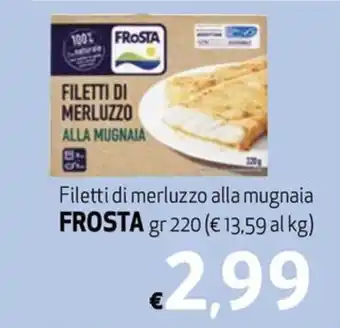 Filetti di merluzzo alla mugnaia FROSTA gr 220