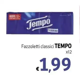 Fazzoletti classici TEMPO x12