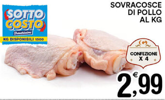 Gecop Sovracosce di Pollo al kg offerta