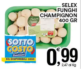 Gecop Selex Funghi Champignon 400gr offerta